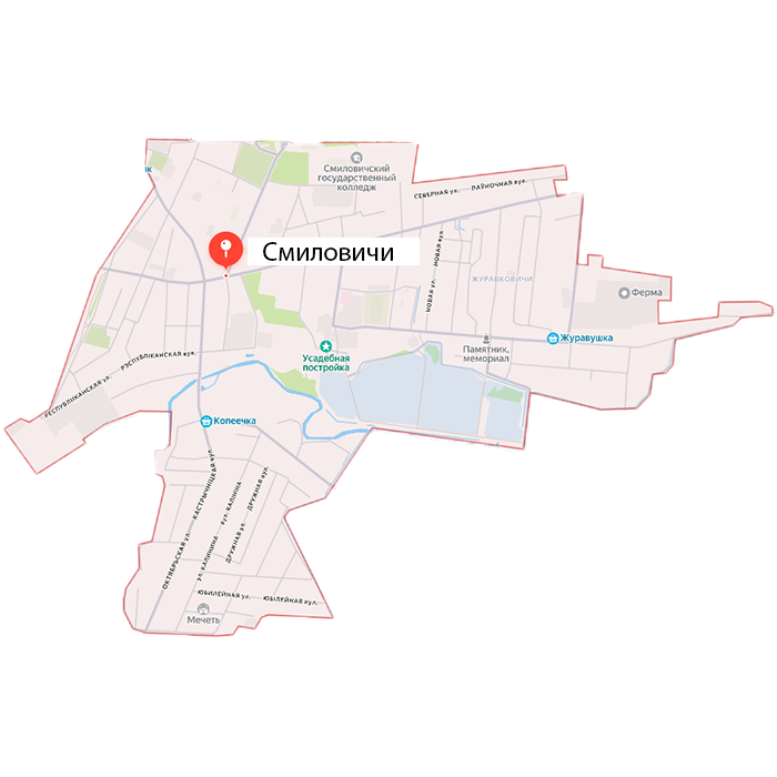 Помощь в организации похорон в Смиловичах